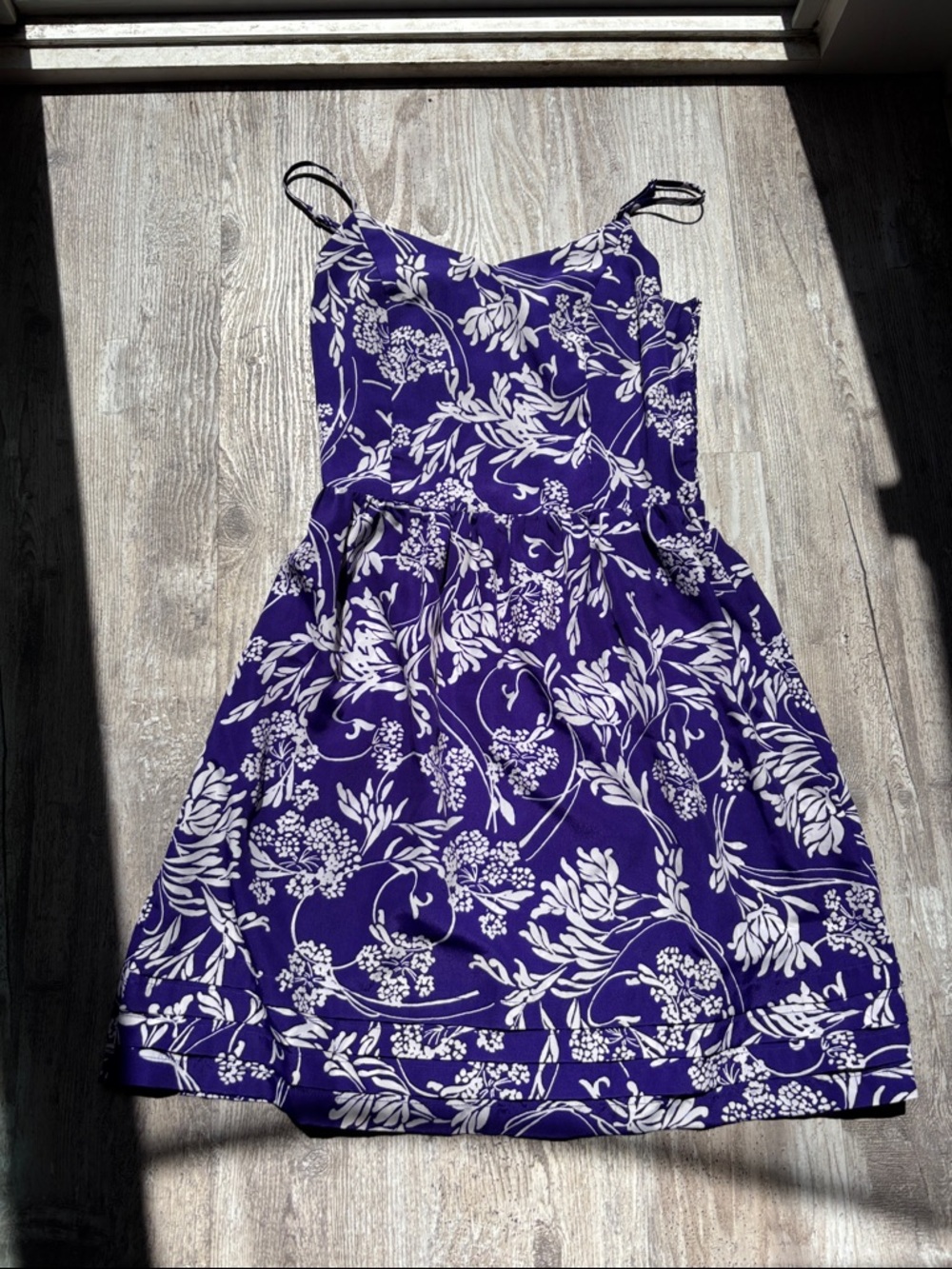 GAP Purple Dress with White Accent
